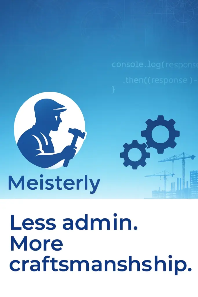 ad creative visual story post Meisterly 70