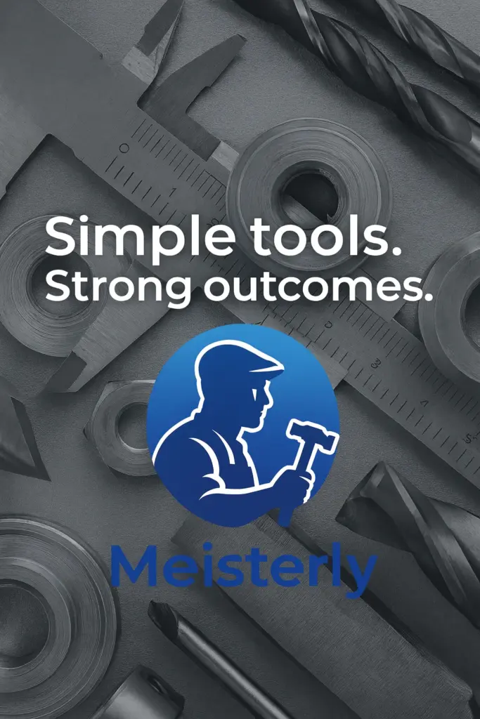 ad creative visual story post Meisterly 82