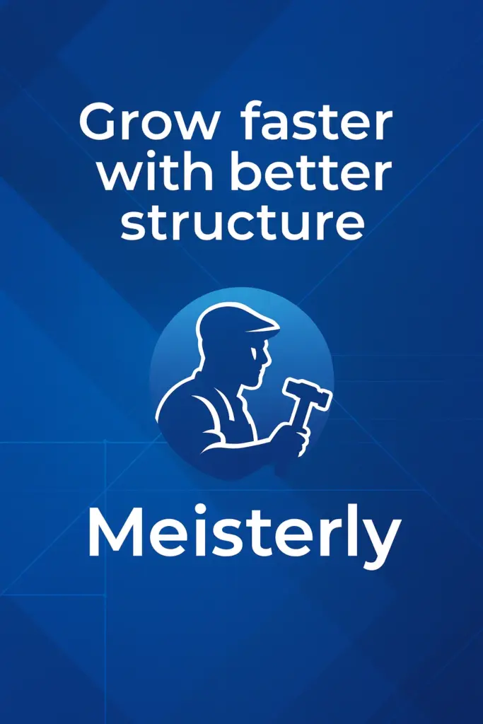 ad creative visual story post Meisterly 84